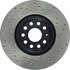 128.33098R by CENTRIC - Cross Drilled Rotor