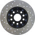 128.33099L by CENTRIC - Cross Drilled Rotor