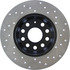 128.33099R by CENTRIC - Cross Drilled Rotor
