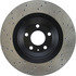 128.33101L by CENTRIC - Cross Drilled Rotor