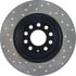 Centric 128.33104L Disc Brake Rotor Cross Drilled Rotor