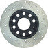 128.33106R by CENTRIC - Cross Drilled Rotor