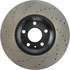 128.33107CL by CENTRIC - Sportstop Cryo Sport Drilled Rotor, Left