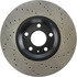 128.33107CR by CENTRIC - Sportstop Cryo Sport Drilled Rotor, Right