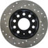 128.33108CL by CENTRIC - Sportstop Cryo Sport Drilled Rotor, Left