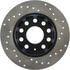 128.33108CR by CENTRIC - Sportstop Cryo Sport Drilled Rotor, Right