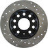 128.33108R by CENTRIC - Cross Drilled Rotor