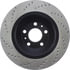 128.33109CL by CENTRIC - Sportstop Cryo Sport Drilled Rotor, Left
