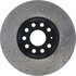 128.33110L by CENTRIC - Sport Cross Drilled Brake Rotor, Left