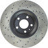 128.33111L by CENTRIC - Cross Drilled Rotor