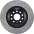Centric 128.33113CL Disc Brake Rotor Sportstop Cryo Sport Drilled Rotor, Left