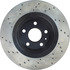 128.33121L by CENTRIC - Cross Drilled Rotor