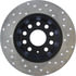128.33129CR by CENTRIC - Sportstop Cryo Sport Drilled Rotor, Right