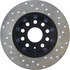 128.33129R by CENTRIC - Cross Drilled Rotor