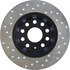 128.33129L by CENTRIC - Cross Drilled Rotor