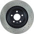 128.33137CL by CENTRIC - Sportstop Cryo Sport Drilled Rotor, Left