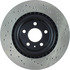 128.33137CR by CENTRIC - Sportstop Cryo Sport Drilled Rotor, Right