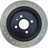 Centric 128.34019L Disc Brake Rotor Cross Drilled Rotor