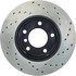 128.34029R by CENTRIC - Cross Drilled Rotor