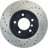 128.34029L by CENTRIC - Cross Drilled Rotor