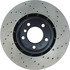 Centric 128.34039R Disc Brake Rotor Cross Drilled Rotor