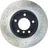 128.34040L by CENTRIC - Cross Drilled Rotor