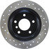 128.34041L by CENTRIC - Cross Drilled Rotor