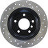 128.34041R by CENTRIC - Cross Drilled Rotor