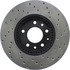 128.61088R by CENTRIC - Sport Cross Drilled Brake Rotor, Right