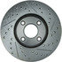 227.61082R by CENTRIC - Select Sport Drilled & Slotted Rotor, Right