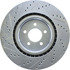 227.61089L by CENTRIC - Select Sport Drilled & Slotted Rotor, Left