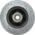 227.62000R by CENTRIC - Select Sport Drilled & Slotted Rotor, Right