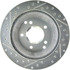 227.62041L by CENTRIC - Select Sport Drilled & Slotted Rotor, Left