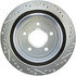 227.62062R by CENTRIC - Select Sport Drilled & Slotted Rotor, Right