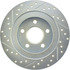 227.62064L by CENTRIC - Select Sport Drilled & Slotted Rotor, Left