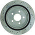 227.62065L by CENTRIC - Select Sport Drilled & Slotted Rotor, Left