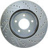 Centric 227.62068R Disc Brake Rotor Select Sport Drilled & Slotted Rotor, Right