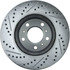 227.62073L by CENTRIC - Select Sport Drilled & Slotted Rotor, Left