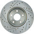 227.62130L by CENTRIC - Select Sport Drilled & Slotted Rotor, Left