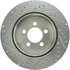 227.63062L by CENTRIC - Select Sport Drilled & Slotted Rotor, Left