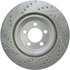 227.63061L by CENTRIC - Select Sport Drilled & Slotted Rotor, Left