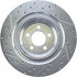 227.63064L by CENTRIC - Select Sport Drilled & Slotted Rotor, Left