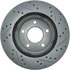 227.63067R by CENTRIC - Select Sport Drilled & Slotted Rotor, Right