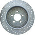 Centric 227.63070R Disc Brake Rotor Select Sport Drilled & Slotted Rotor, Right