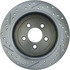 227.63070L by CENTRIC - Select Sport Drilled & Slotted Rotor, Left