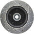 227.65001R by CENTRIC - Select Sport Drilled & Slotted Rotor, Right