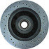 227.65046R by CENTRIC - Select Sport Drilled & Slotted Rotor, Right