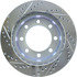 227.65086L by CENTRIC - Select Sport Drilled & Slotted Rotor, Left