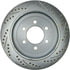 Centric 227.65095R Disc Brake Rotor Select Sport Drilled & Slotted Rotor, Right