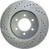 227.65100L by CENTRIC - Select Sport Drilled & Slotted Rotor, Left